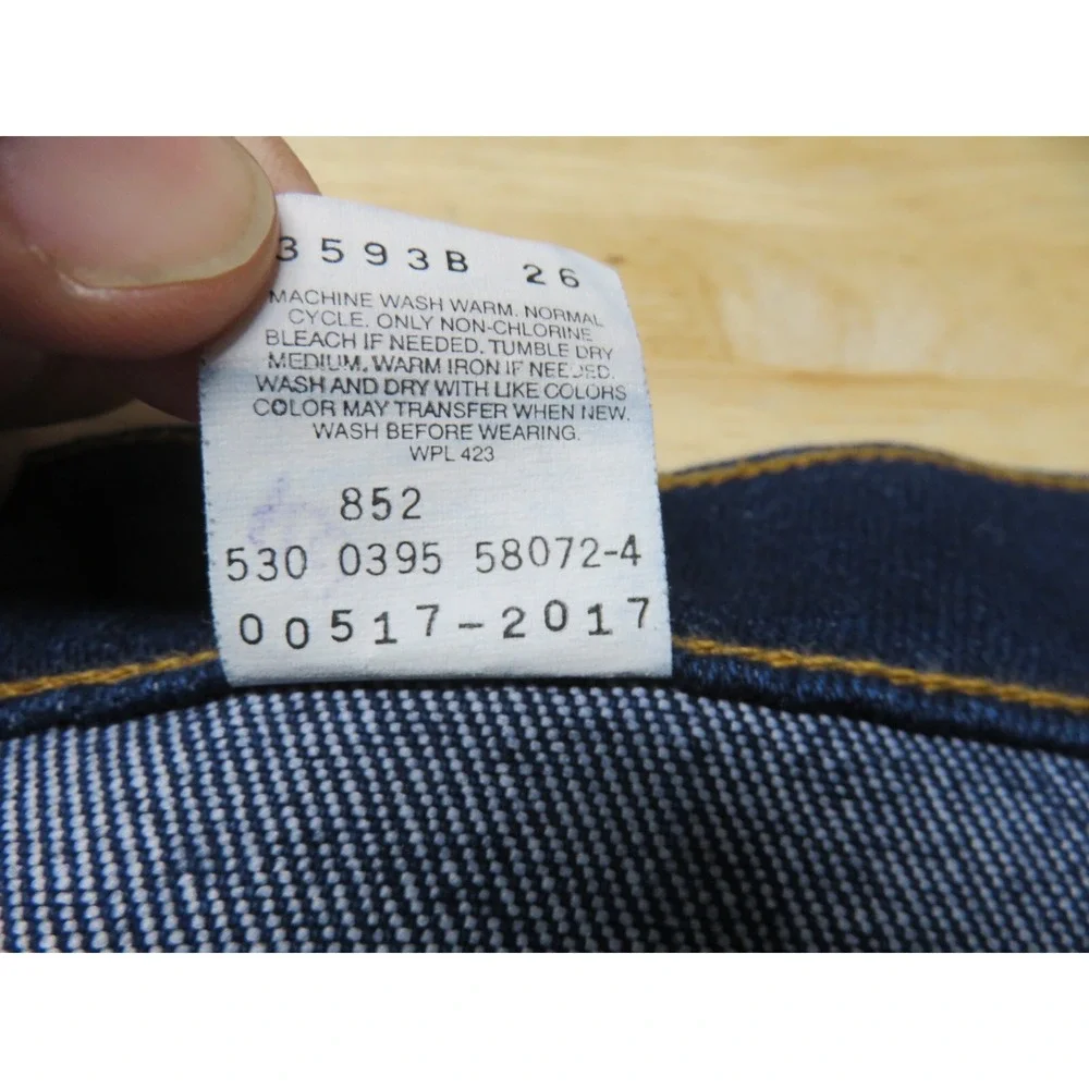 Mens Levis Jeans 517 Vintage Bootcut Orange Tab Size 38x34‎ 90s USA Made 38x34